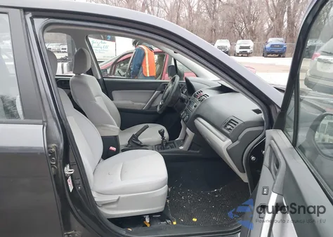 2014 Subaru Forester 2.5I z USA, uszkodzony, nr VIN JF2SJAACXEG449531